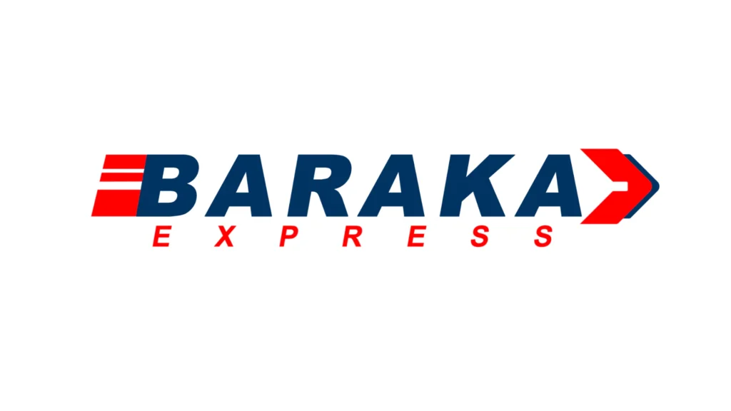 Logo Baraka Express, mitra pengiriman resmi Talikur N2 Mandiri